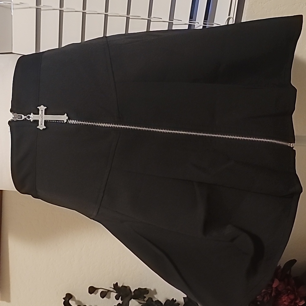 NWT Killstar Pleated Mini Skirt XL